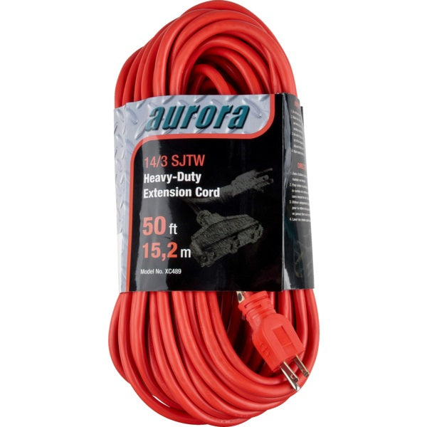 Extension Cord-Outdoor Vinyl Triple Tap Hd 50'