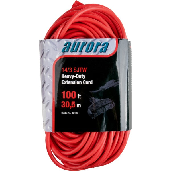 Extension Cord-Outdoor Vinyl Triple Tap Hd 100'