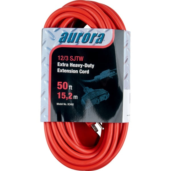 Extension Cord-Outdoor Vinyl Triple Tap Xhd 50'