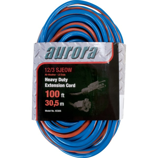 Extension Cord-All Weather Lite 100' 12/3 Single