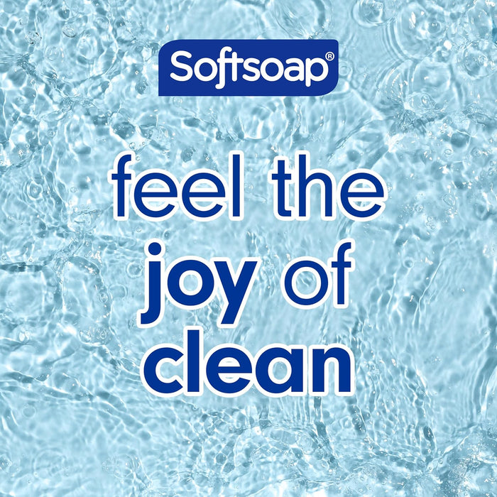 Softsoap Moisturizing Liquid Hand Soap Pump, Aloe Vera, 221 ml - Moisturising Hand Wash - Gentle Cleansing - Natural Hand Soap (Case Pack of 6)