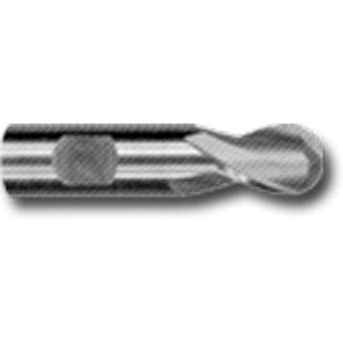 TBL831-Weldon Shank Ball Nose End Mill For Aluminum