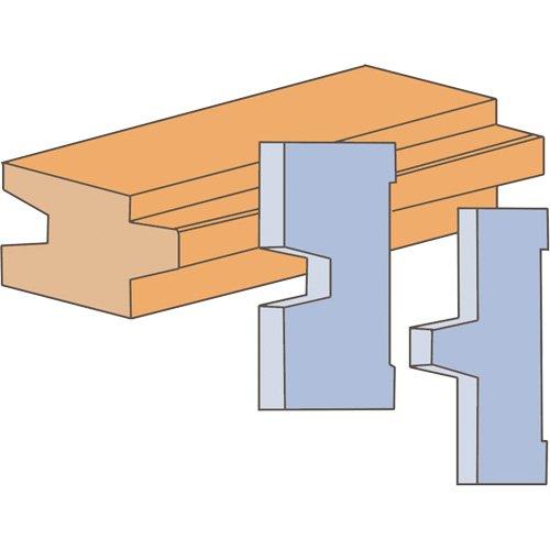 BV599-Tongue & Groove Moulding Cutter Set