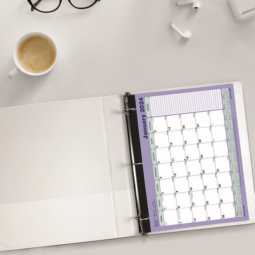 Brownline 2024 Monthly Desk Pad Calendar - 8-1/2"H x 11"W (C181721)(FREE SHIPPED)
