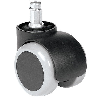 Caster-Hard Floor, 2" Integrated, Black 5/Set