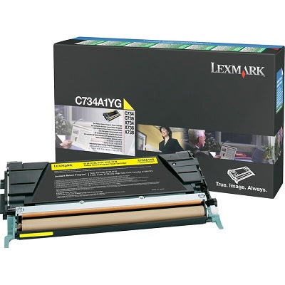 Laser Toner-Lexmark Yellow, Return Program