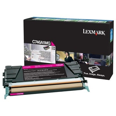 Laser Toner-Lexmark Magenta,  Return Program
