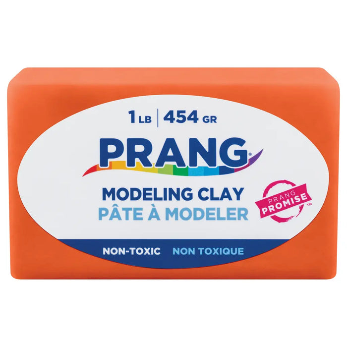 Prang Modeling Clay, Orange, 1 Lb