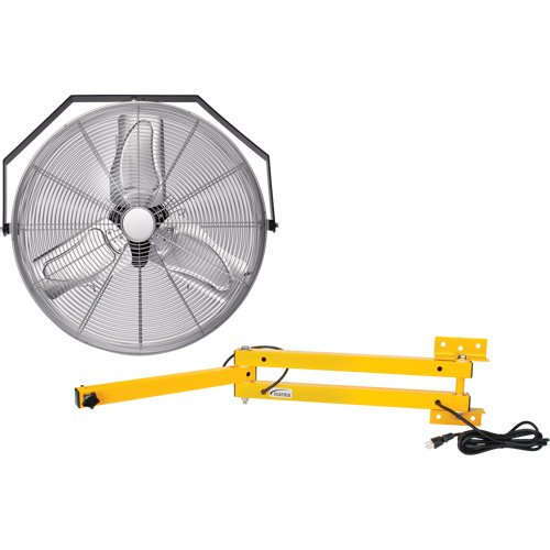 EB589 - Industrial Workstation Fan Kit with Double Locking Arm