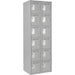 Lockerette-Economy 6 Tier 2 Bank 12" X18" X72", Grey  -Fj172