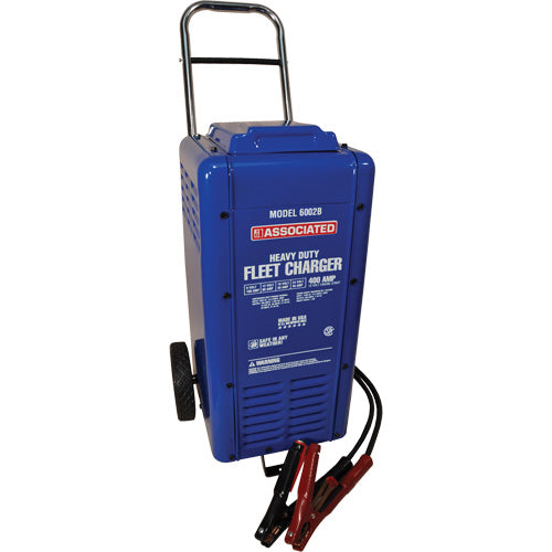 FLU027-6/12/18/24 Volt Heavy-Duty Wheeled Fleet Charger