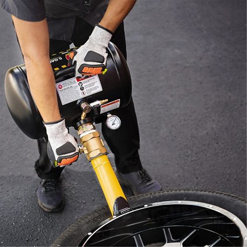 FLU505 - Pro Series Tire Bead Seater Tank - 5 Gallons
