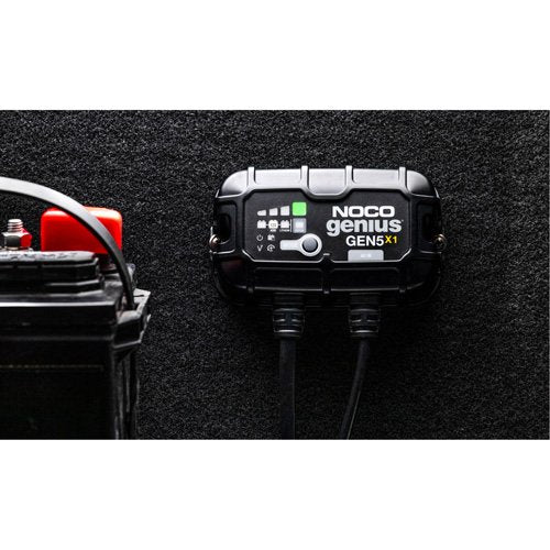 FLU528 - Genius® Gen5X1 1-Bank, 5-Amp On-Board Battery Charger