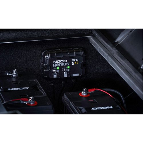 FLU529 - Genius® Gen5X2 2-Bank, 10-Amp On-Board Battery Charger
