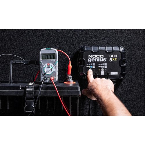 FLU529 - Genius® Gen5X2 2-Bank, 10-Amp On-Board Battery Charger