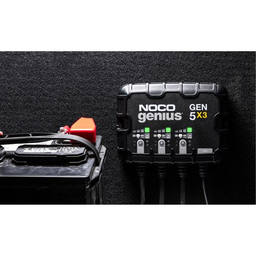 FLU530 - Genius® Gen5X3 3-Bank, 15-Amp On-Board Battery Charger