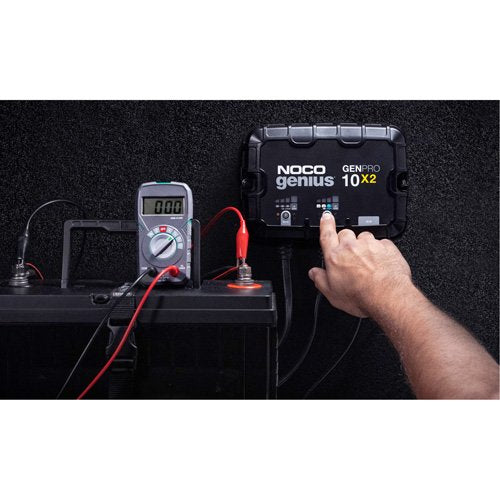 FLU532 - Genius® GenPro10X2 2-Bank, 20-Amp On-Board Battery Charger