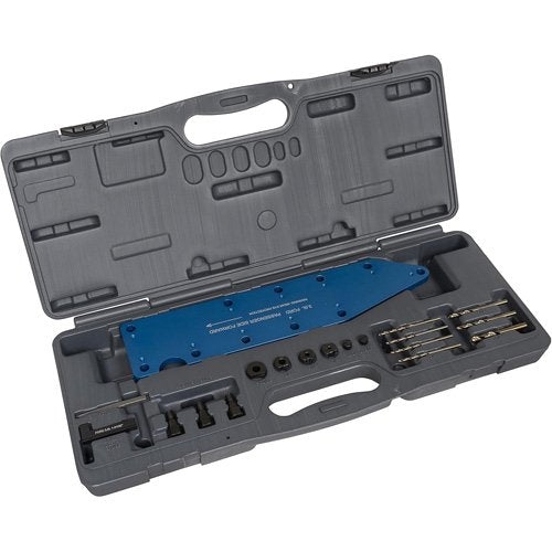 FLU574 - Manifold Drill Template for Ford 3.5L Ecoboost