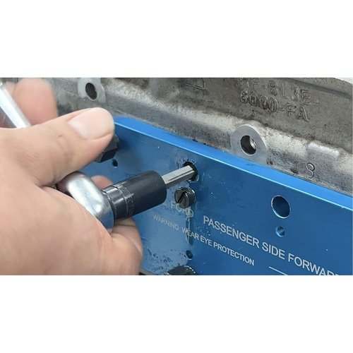 FLU574 - Manifold Drill Template for Ford 3.5L Ecoboost
