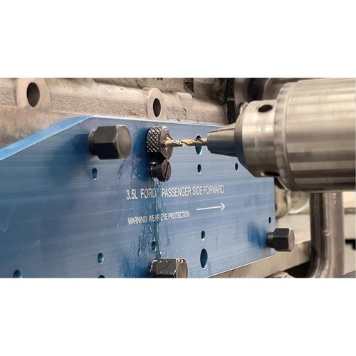 FLU574 - Manifold Drill Template for Ford 3.5L Ecoboost