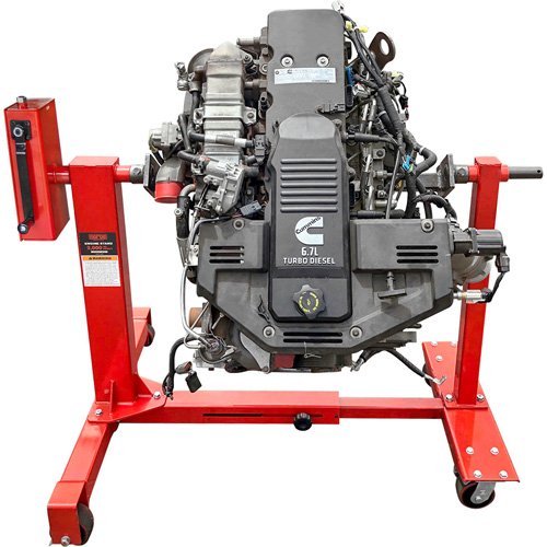 FLU748 - 75:1 Gear-Driven Engine Stand