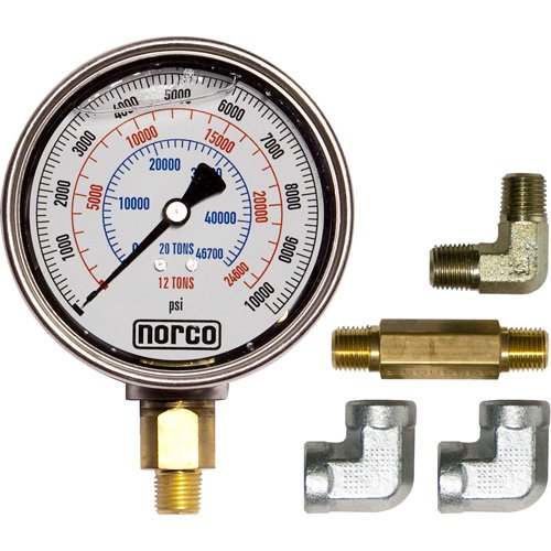 FLU749 - Hydraulic Gauge with Fittings