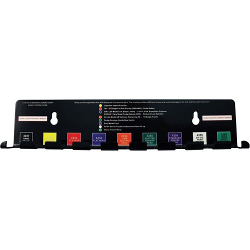 FLV109 - 10-Piece Spare Tire Tool Kit