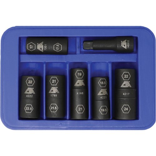 FLV120 - Half Metric Flip Socket Set