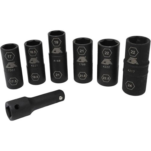 FLV120 - Half Metric Flip Socket Set
