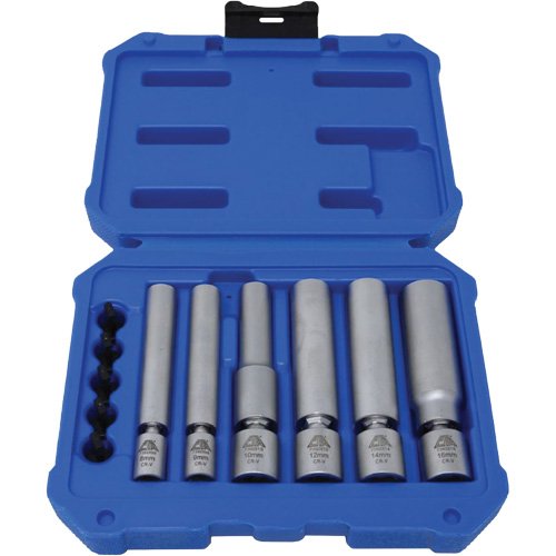 FLV122 - 6-Piece Spark Plug & Glow Plug Socket Set