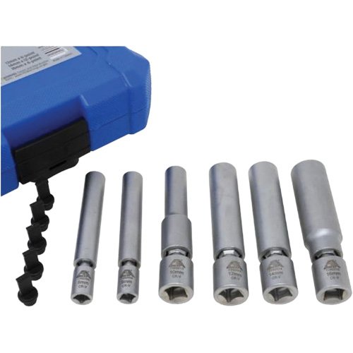 FLV122 - 6-Piece Spark Plug & Glow Plug Socket Set