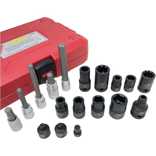FLV123 - 18-Piece Brake Caliper Socket Set