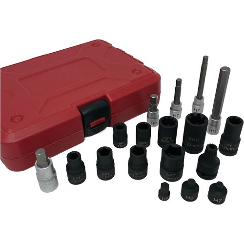 FLV123 - 18-Piece Brake Caliper Socket Set