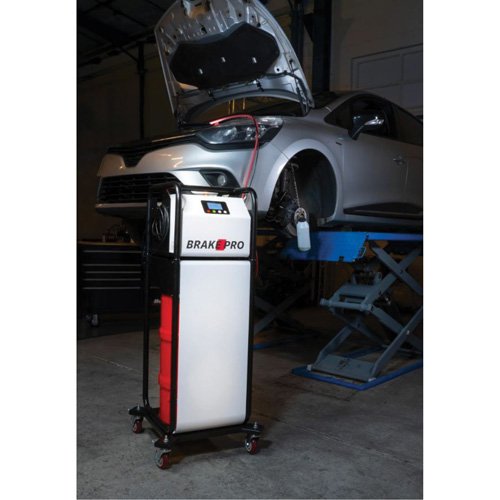 FLV135 - Tall Frame Brake-Pro Electric Pressure Brake Bleeder with Trolley