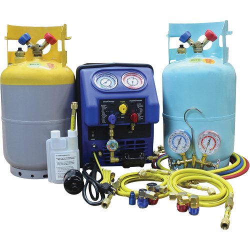 FLV207 - R134A/R1234Yf Complete A/C Recovery Set