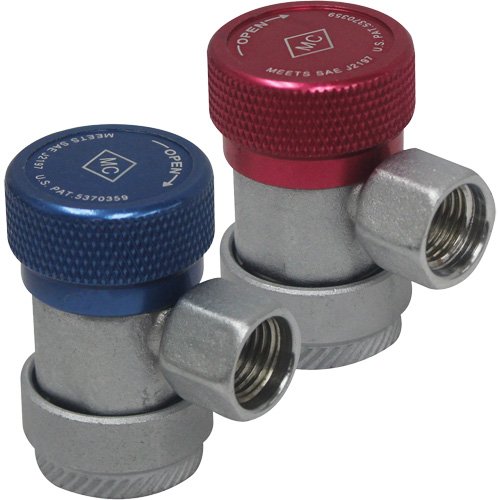FLV229 - 14 mm-F x 16 mm R134a High-Side Manual Quick Coupler