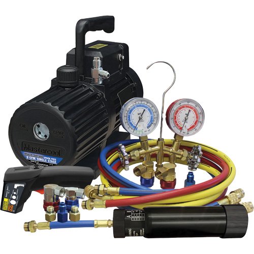 FLV330 - Dual R134A/R1234YF Evacuation & Charging Combo Kit