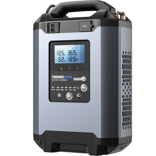 FLV467 - Tornado90000 90A Stable Power Supply & Smart Charger 12V/24V