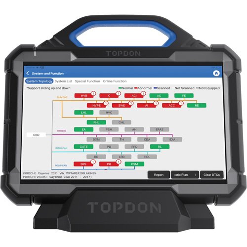 FLV470 - Phoenix Max Basic 13.3" OE-Level Scan Tool, Docking Station, & Cloud-Based Programming