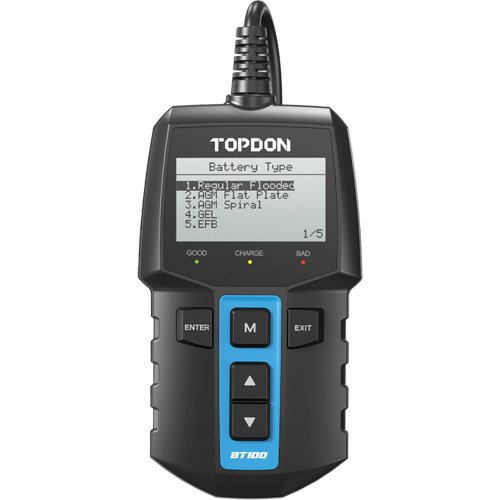 FLV475 - BT100 12V Battery & System Tester