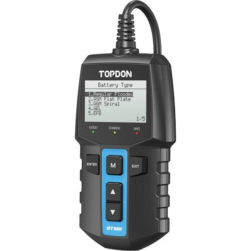 FLV475 - BT100 12V Battery & System Tester