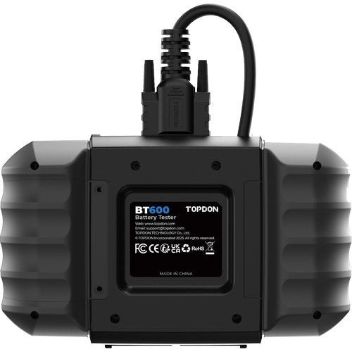 FLV476 - BT600 12V Battery & 12V/24V System Tester with Built-in Printer