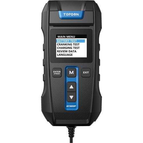 FLV477 - BT300P Battery, Charging & Cranking System Tester with Printer