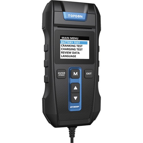 FLV477 - BT300P Battery, Charging & Cranking System Tester with Printer