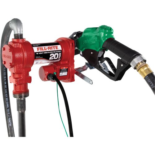 FLV479 - 12V Fuel Transfer Pump with Nozzle