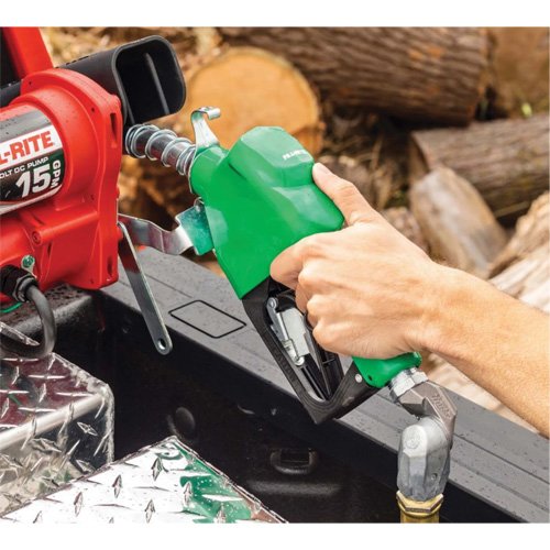 FLV480 - Green Automatic Diesel Spout Nozzle