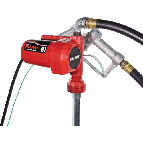 FLV488 - 12V DC Fuel Transfer Pump with Nozzle