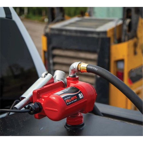 FLV488 - 12V DC Fuel Transfer Pump with Nozzle
