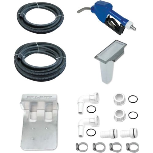 FLV489 - 115V AC DEF Transfer Pump & IBC Tote Bracket with Nozzle