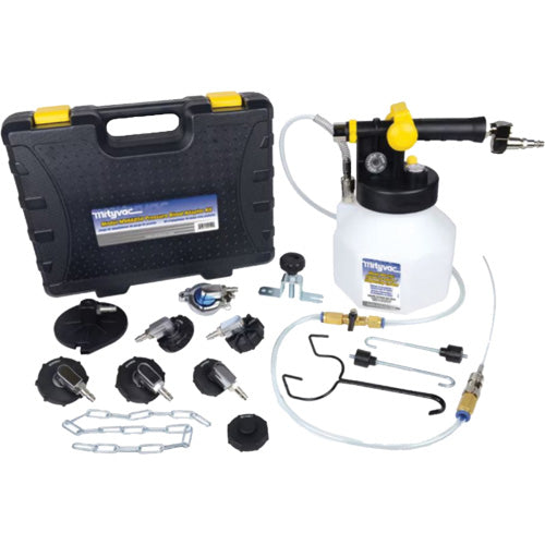 FLV539 - Pressure Brake Bleeder Kit with 7 Adapters